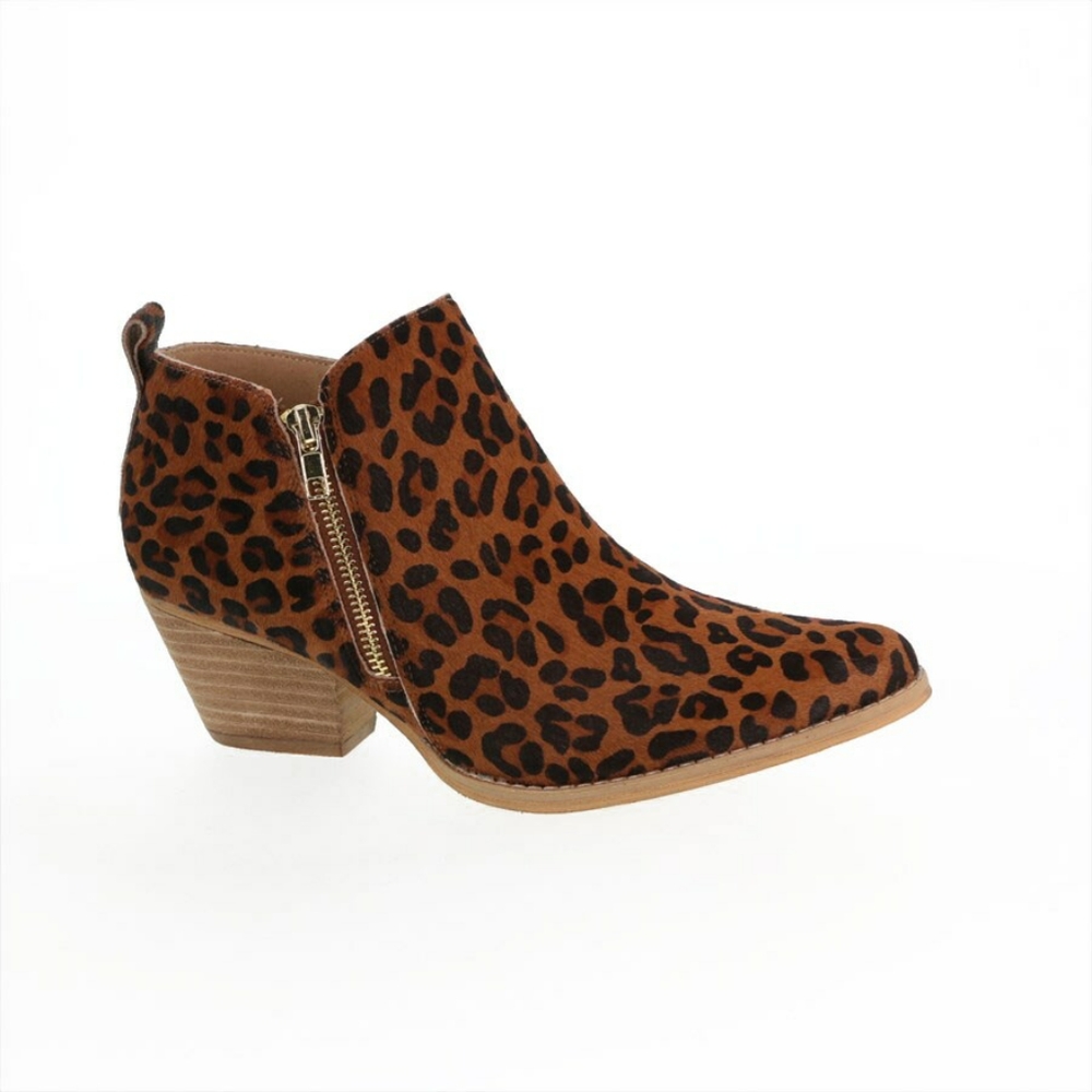 Very Volatile Leopard Print Boot